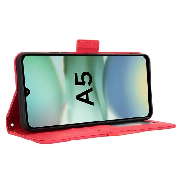 SLOT Peňaženkový obal pre Xiaomi Redmi A5 červený