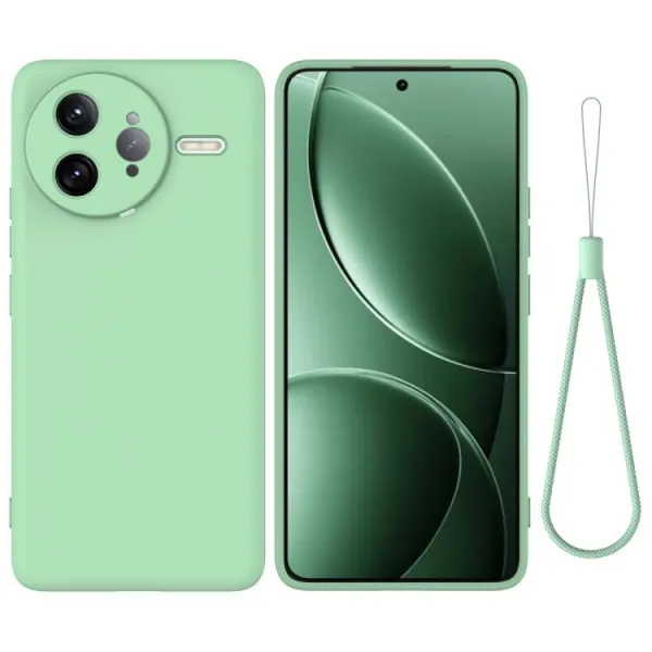 RUBBER Ochranný kryt pre Xiaomi Poco F7 Ultra zelený