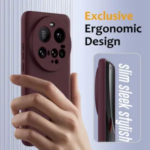 RUBBER MAGSAFE Silikónový kryt pre Xiaomi 15 Ultra PLUM COLOR