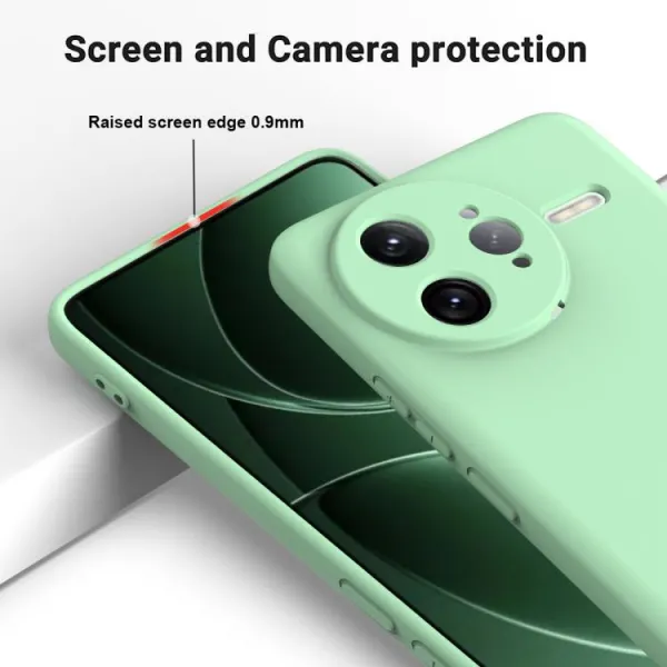 RUBBER Ochranný kryt pre Xiaomi Poco F7 Ultra zelený