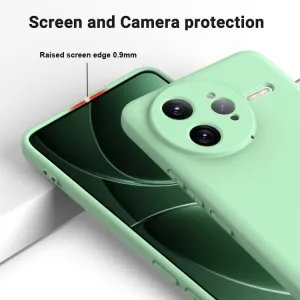 RUBBER Ochranný kryt pre Xiaomi Poco F7 Ultra zelený