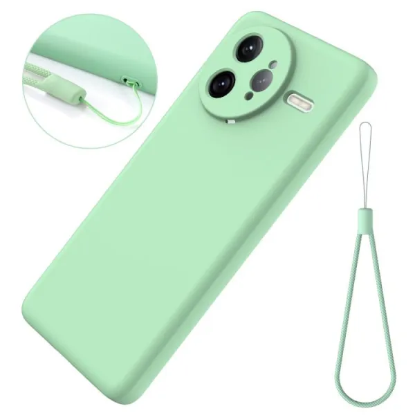 RUBBER Ochranný kryt pre Xiaomi Poco F7 Ultra zelený