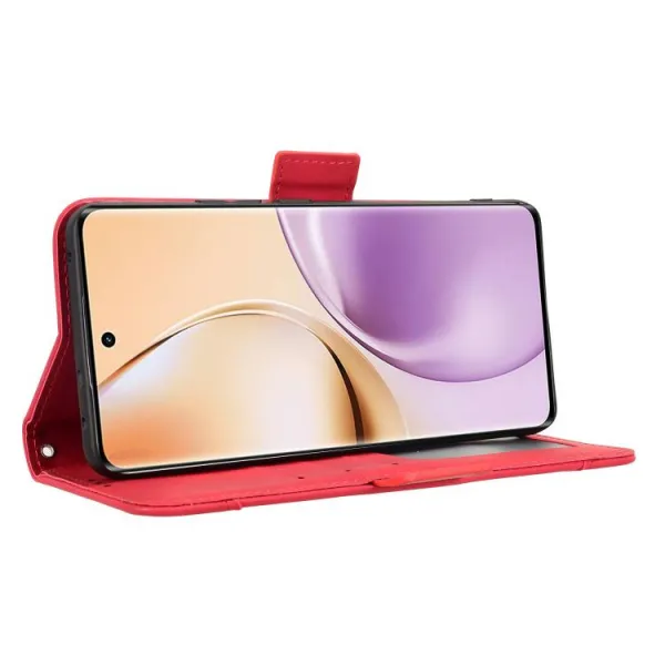 SLOT Peňaženkový obal pre Realme 14 Pro 5G červený