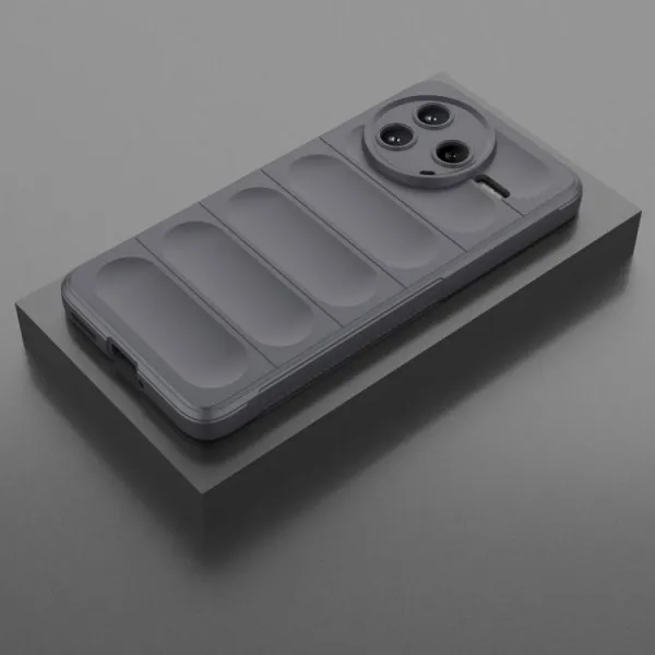 STEPS Ochranný kryt pre Xiaomi Poco F7 Pro tmavošedý