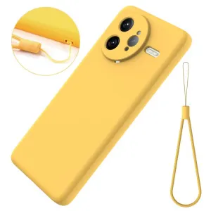 RUBBER Ochranný kryt pre Xiaomi Poco F7 Ultra žltý