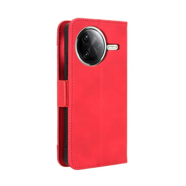 SLOT Peňaženkový obal pre Xiaomi Poco F7 Pro / Poco F7 Ultra červený