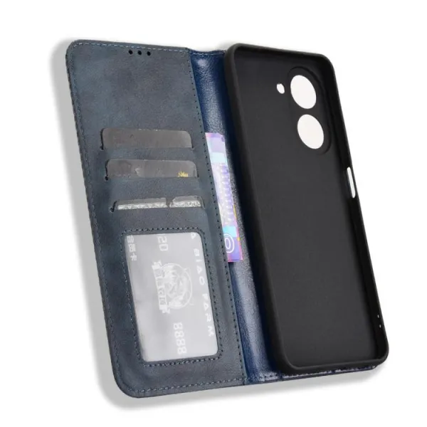 BUSINESS Peňaženkový kryt pre Xiaomi Redmi A5 modrý