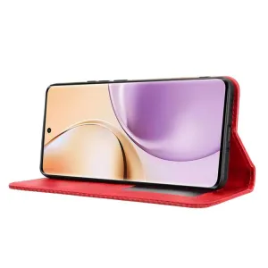 BUSINESS Peňaženkové puzdro pre Realme 14 Pro 5G červené