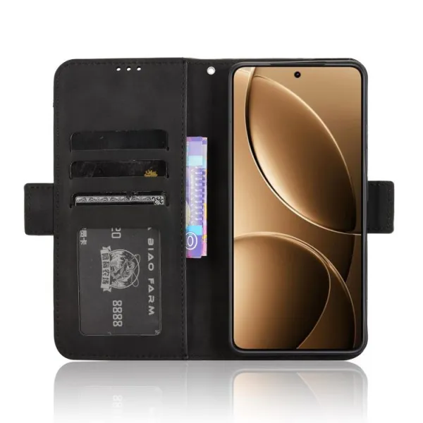 SLOT Peňaženkový obal pre Xiaomi Poco F7 Pro / Poco F7 Ultra čierny