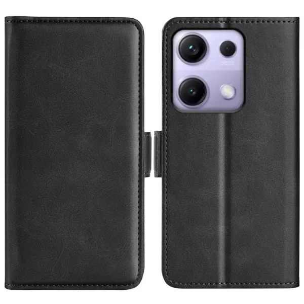 SIDE Peňaženkové puzdro pre Xiaomi Redmi Note 14S čierne