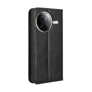 BUSINESS Peňaženkový kryt pre Xiaomi Poco F7 Pro / Poco F7 Ultra čierny
