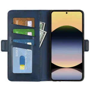 SIDE Peňaženkové puzdro pre Xiaomi Redmi Note 14S modré