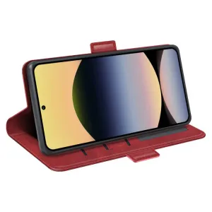 SIDE Peňaženkové puzdro pre Xiaomi Redmi Note 14S červené