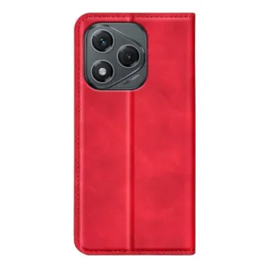 MAGNETIC Zaklápací kryt pre Honor 400 Lite 5G červený