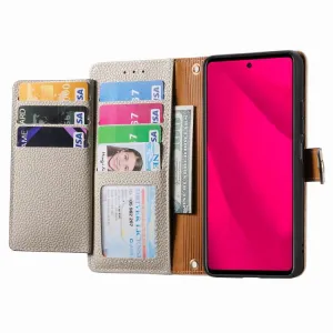 HEART Peňaženkové puzdro pre Honor 400 Lite 5G šedé