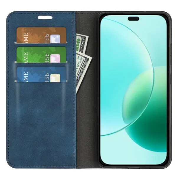 MAGNETIC Zaklápací kryt pre Honor 400 Lite 5G modrý
