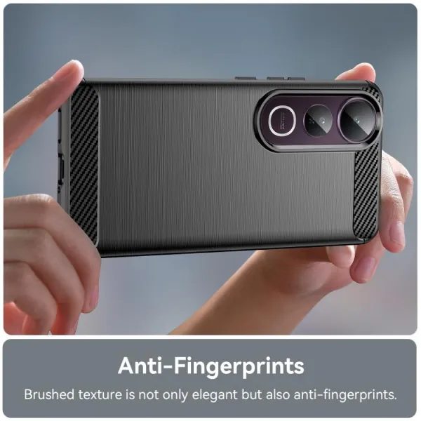 FLEXI TPU Ochranný kryt Vivo V50 Lite čierny