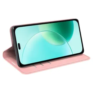 MAGNETIC Zaklápací kryt pre Honor 400 Lite 5G ružový