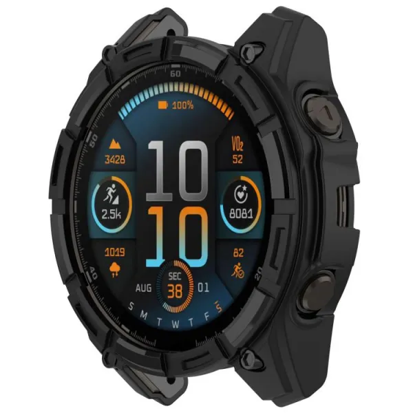 TPU HALF COVER Kryt pre Garmin Tactix 8 47mm čierny