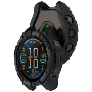 TPU HALF COVER Kryt pre Garmin Tactix 8 47mm čierny