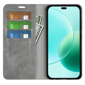 MAGNETIC Zaklápací kryt pre Honor 400 Lite 5G šedý