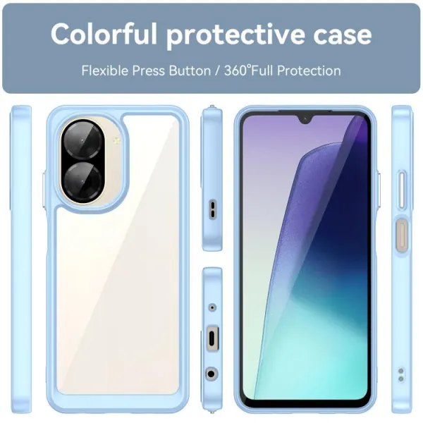 CRYSTAL Ochranný kryt pre Xiaomi Redmi A5 (EU verzia 173.3mm) modrý