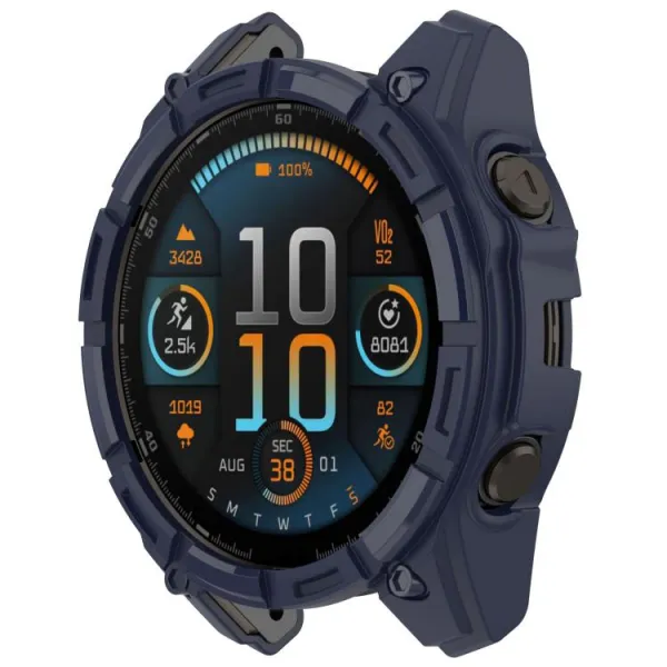 TPU HALF COVER Kryt pre Garmin Tactix 8 47mm modrý