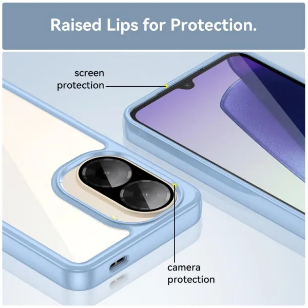 CRYSTAL Ochranný kryt pre Xiaomi Redmi A5 (EU verzia 173.3mm) modrý