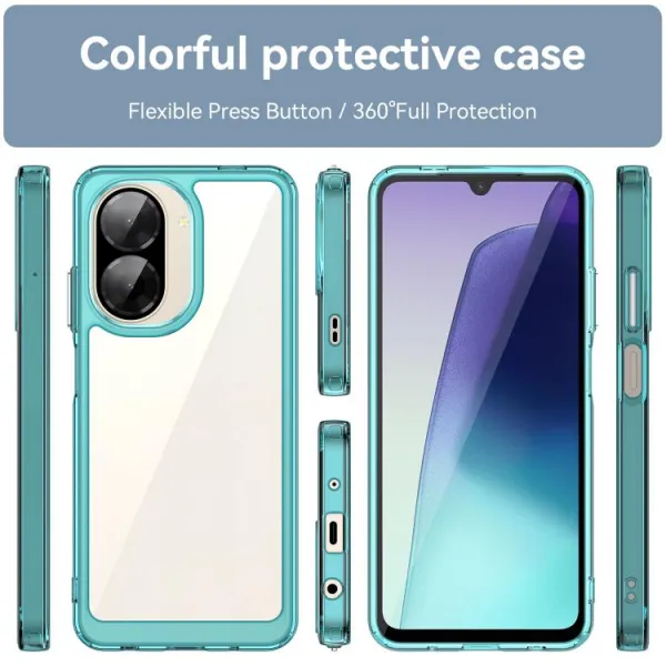 CRYSTAL Ochranný kryt pre Xiaomi Redmi A5 tyrkysový