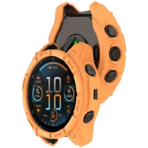 TPU HALF COVER Kryt pre Garmin Tactix 8 47mm oranžový