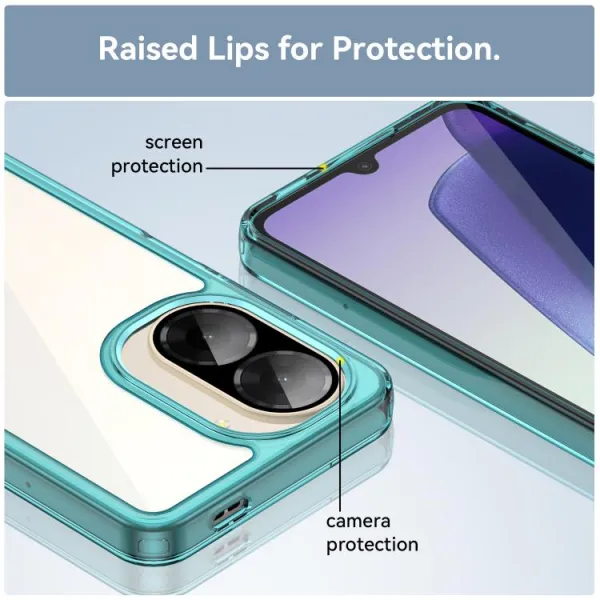 CRYSTAL Ochranný kryt pre Xiaomi Redmi A5 tyrkysový
