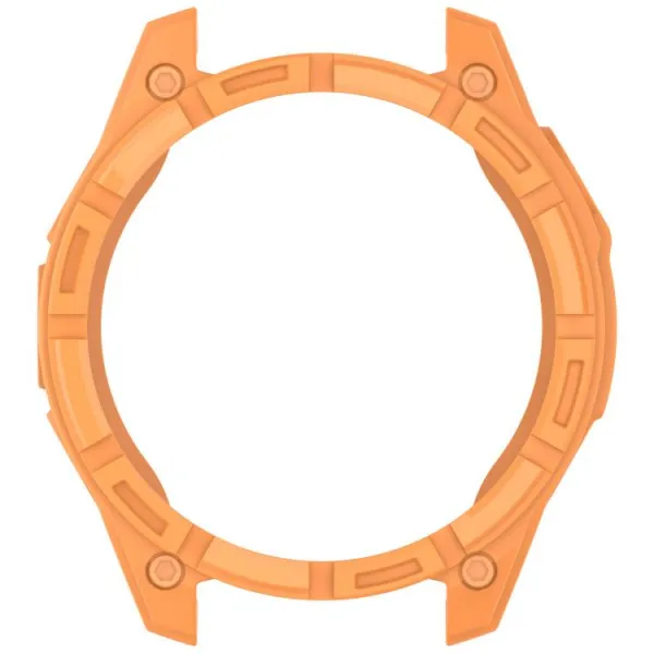 TPU HALF COVER Kryt pre Garmin Tactix 8 47mm oranžový