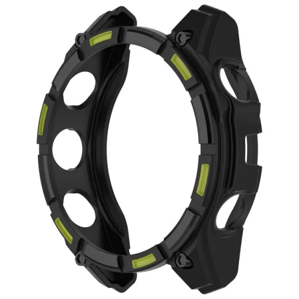 TPU HALF COVER Kryt pre Garmin Tactix 8 47mm čierno-zelený