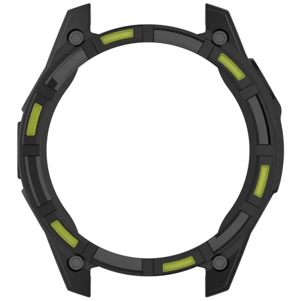 TPU HALF COVER Kryt pre Garmin Tactix 8 47mm čierno-zelený
