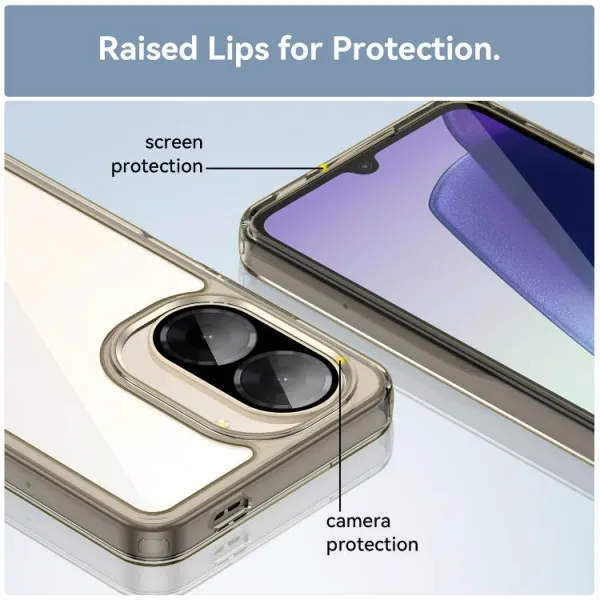 CRYSTAL Ochranný kryt pre Xiaomi Redmi A5 šedý
