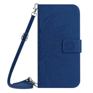 ART SUNFLOWER Peňaženkový obal so šnúrkou pre Xiaomi Redmi Note 15 Pro svetlomodrý