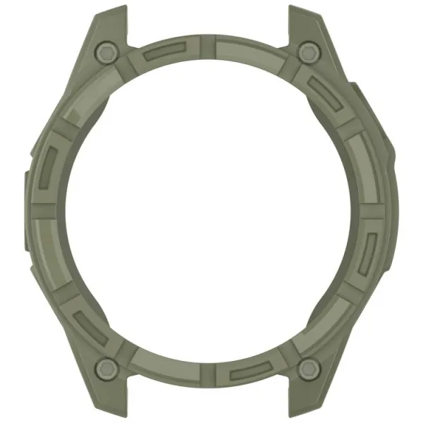 TPU HALF COVER Kryt pre Garmin Tactix 8 Solar 51mm zelený