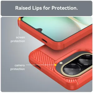 FLEXI TPU Ochranný kryt Xiaomi Redmi A5 červený