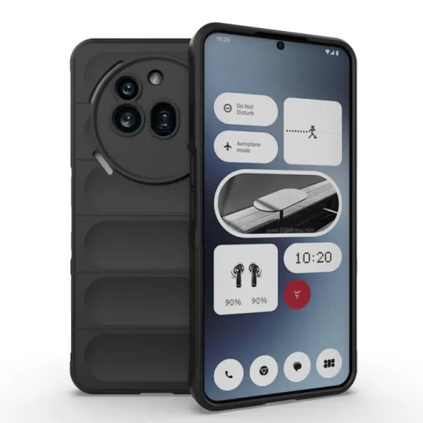 STEPS Ochranný kryt pre Nothing Phone (3a) Pro čierny