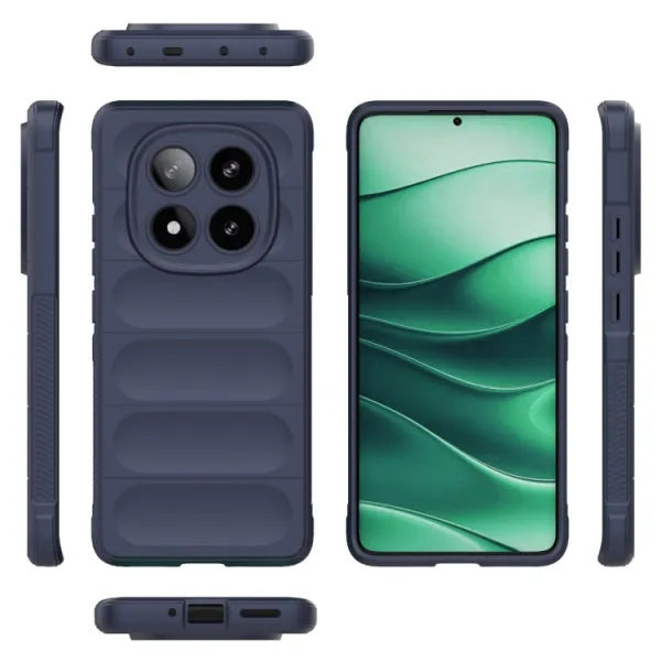STEPS Ochranný kryt pre Xiaomi Redmi Note 14 Pro 5G tmavomodrý