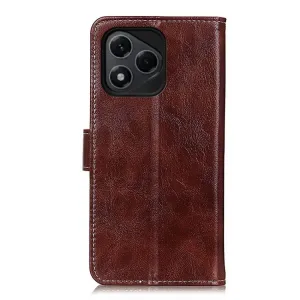 RETRO Peňaženkový obal Honor 400 Lite 5G hnedý