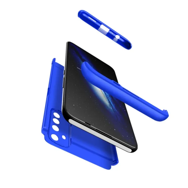 360° Ochranný kryt Realme 6 modrý