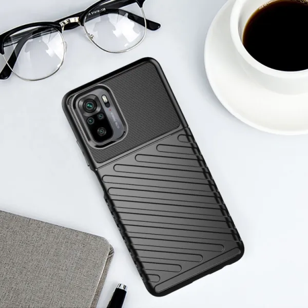THUNDER Ochranný kryt Xiaomi Redmi Note 10 / Note 10S modrý