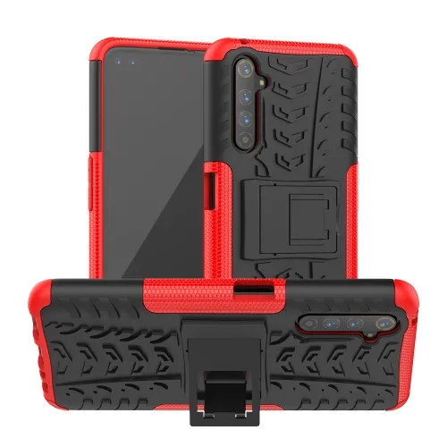 STAND Extra odolný obal Realme 6 Pro červený