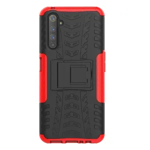 STAND Extra odolný obal Realme 6 Pro červený