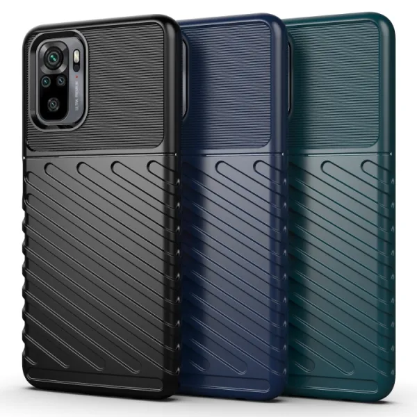THUNDER Ochranný kryt Xiaomi Redmi Note 10 / Note 10S modrý