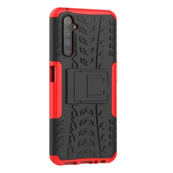 STAND Extra odolný obal Realme 6 Pro červený