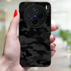 MY ART Ochranný kryt pre Vivo X200 5G BLACK CAMO (234)