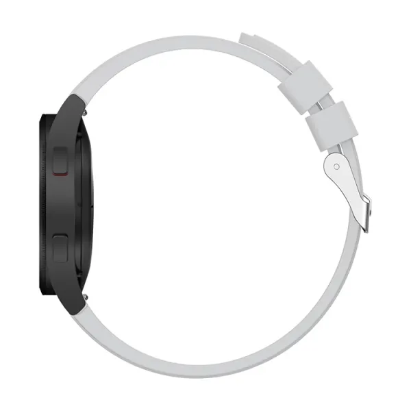 SOFT Remienok pre Samsung Galaxy Watch 4 (40 / 44mm) 4 Classic (42 / 46mm) šedý