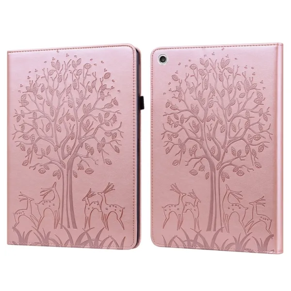 ART DEER Zaklápacie puzdro pre Lenovo Tab M10 Plus 3. generácia ružové